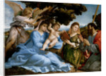 Madonna and Child with Saints Catherine and James the Great, 1527-1533 by Lorenzo Lotto