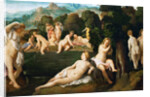 Nymphs Bathing, ca 1528 by Jacopo Palma il Vecchio the Elder