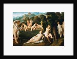 Nymphs Bathing, ca 1528 by Jacopo Palma il Vecchio the Elder