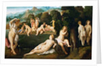 Nymphs Bathing, ca 1528 by Jacopo Palma il Vecchio the Elder