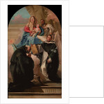 Madonna and Child with Three Saints, ca 1760 by Giandomenico Tiepolo