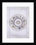 Zodiac as spheres with the earth in the center by Battista Agnese