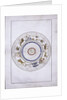 Zodiac as spheres with the earth in the center by Battista Agnese