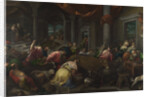 The Purification of the Temple, c. 1580 by Jacopo il vecchio Bassano