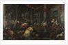 The Purification of the Temple, c. 1580 by Jacopo il vecchio Bassano