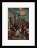 Saint Valentine baptizing Saint Lucilla, 1575 by Jacopo il vecchio Bassano