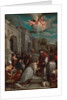 Saint Valentine baptizing Saint Lucilla, 1575 by Jacopo il vecchio Bassano