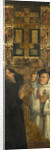 Cardinal Bessarion and Two Members of the Scuola della Carità in prayer with the Bessarion Reliquary, c. 1473 by Gentile Bellini