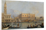View of the Doge's Palace in Venice by Giovanni Antonio Canaletto
