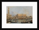 View of the Doge's Palace in Venice by Giovanni Antonio Canaletto