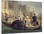 The Tolstoy Family in Venice, 1855 by Giulio Carlini