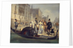 The Tolstoy Family in Venice, 1855 by Giulio Carlini