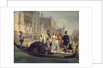 The Tolstoy Family in Venice, 1855 by Giulio Carlini