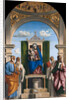 Enthroned Madonna with Child and Saints Peter, Romuald, Benedict and Paul, ca 1595 by Giovanni Battista Cima da Conegliano