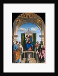 Enthroned Madonna with Child and Saints Peter, Romuald, Benedict and Paul, ca 1595 by Giovanni Battista Cima da Conegliano