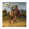 David and Jonathan, c.1508 by Giovanni Battista Cima da Conegliano