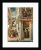 The Annunciation, with Saint Emidius, 1486 by Carlo Crivelli