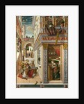 The Annunciation, with Saint Emidius, 1486 by Carlo Crivelli