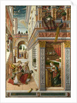 The Annunciation, with Saint Emidius, 1486 by Carlo Crivelli