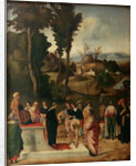 Moess Undergoes Trial by Fire, 1502-1505 by Giorgione