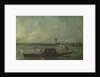 A Gondola on the Lagoon near Mestre, after 1780 by Francesco Guardi