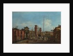 Venice. The Arsenal, 1755-1760 by Francesco Guardi
