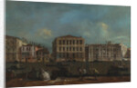 Venice. The Grand Canal with Palazzo Pesaro, 1755-1760 by Francesco Guardi
