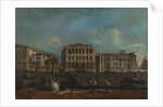 Venice. The Grand Canal with Palazzo Pesaro, 1755-1760 by Francesco Guardi