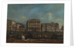 Venice. The Grand Canal with Palazzo Pesaro, 1755-1760 by Francesco Guardi