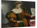 Portrait of a Woman inspired by Lucretia, ca 1530 by Lorenzo Lotto