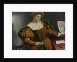 Portrait of a Woman inspired by Lucretia, ca 1530 by Lorenzo Lotto