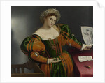 Portrait of a Woman inspired by Lucretia, ca 1530 by Lorenzo Lotto