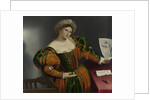Portrait of a Woman inspired by Lucretia, ca 1530 by Lorenzo Lotto