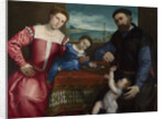 Portrait of Giovanni della Volta with his Wife and Children, 1547 by Lorenzo Lotto