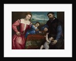 Portrait of Giovanni della Volta with his Wife and Children, 1547 by Lorenzo Lotto