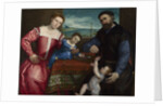 Portrait of Giovanni della Volta with his Wife and Children, 1547 by Lorenzo Lotto