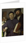 The Physician Giovanni Agostino della Torre and his Son, Niccolò, ca 1515 by Lorenzo Lotto