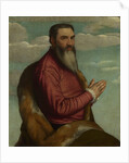 Praying Man with a Long Beard, ca 1545 by Moretto da Brescia