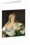A Blonde Woman, c. 1520 by Jacopo Palma il Vecchio the Elder
