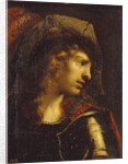 Head of the young warrior by Pietro della Vecchia