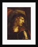 Head of the young warrior by Pietro della Vecchia