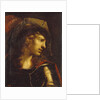 Head of the young warrior by Pietro della Vecchia