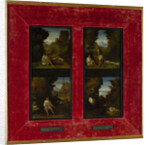 Scenes from Tebaldeos Eclogues, c. 1510 by Andrea Previtali