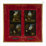 Scenes from Tebaldeos Eclogues, c. 1510 by Andrea Previtali