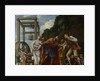 Moses defending the Daughters of Jethro, 1610 by Carlo Saraceni