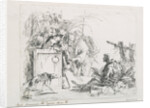 The visit at the death by Giambattista Tiepolo
