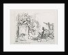 The visit at the death by Giambattista Tiepolo