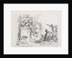 The visit at the death by Giambattista Tiepolo