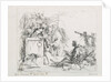 The visit at the death by Giambattista Tiepolo