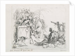 The visit at the death by Giambattista Tiepolo